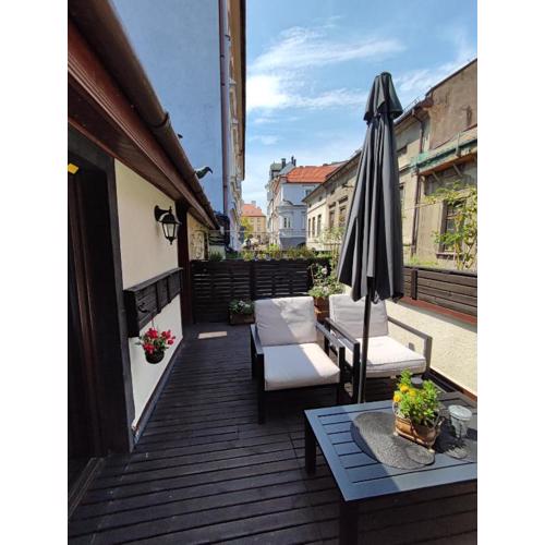 Apartament Podcienie z tarasem Bielsko-Biała Old Town