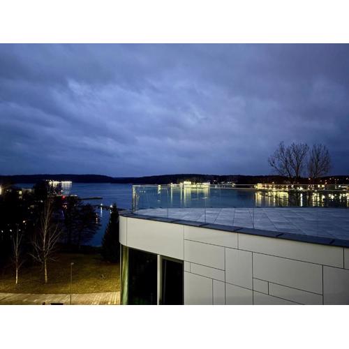 Apartament Premium nad jeziorem, przy samej plaży miejskiej