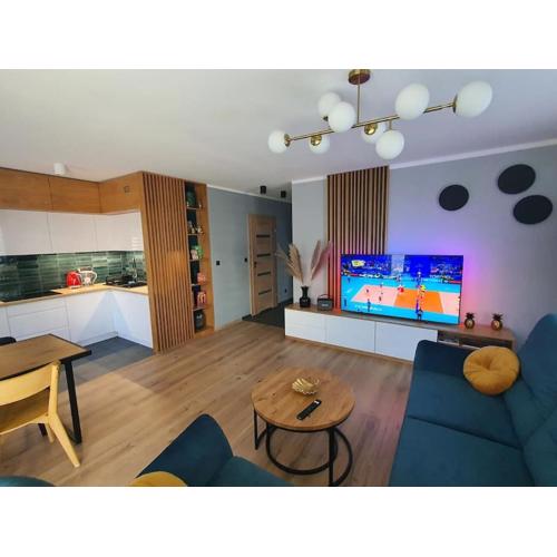 Apartament przy Filmówce ogródek parking podziemny
