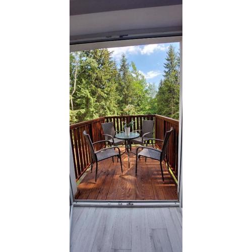 Apartament przy lesie
