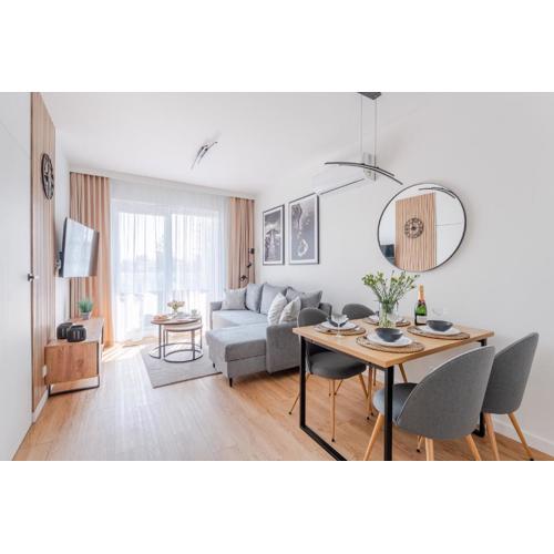 Apartament przy plaży 110 z Darmowymi Rowerami by Perłowa Przystań Rent