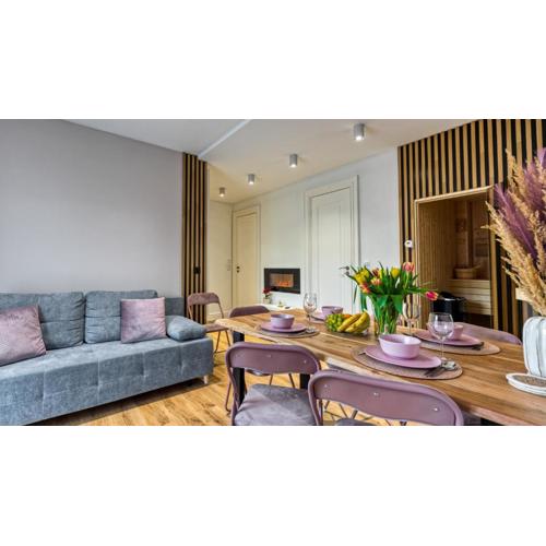 Apartament Przytulny z prywatną Sauną - 5D Apartamenty