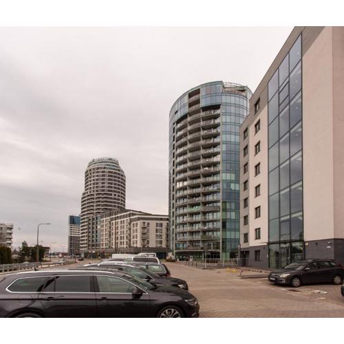 Apartament Royal Capital Towers Klimatyzacja & Prywatny Parking & Bezkontaktowe Zameldowanie & Balkon