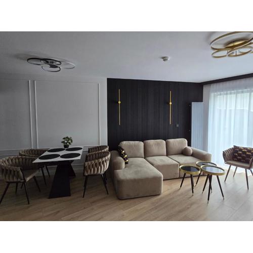 Apartament Stone Hill z basenem i widokiem na góry