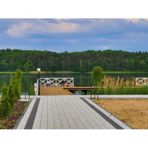 Apartament Szmaragdowy nad jeziorem Juno w Mrągowie