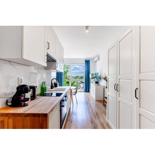 Apartament UKIEL PARK 16 przy Plaży Miejskiej - klimatyzacja,free parking,FV