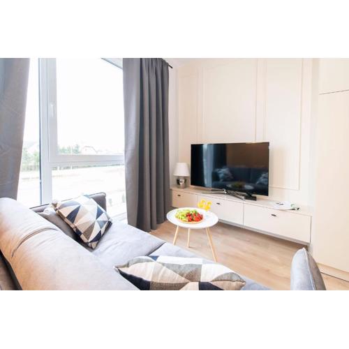 Apartament UKIEL PARK 7 przy Plaży Miejskiej - klimatyzacja,free parking,FV