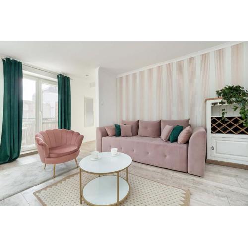 Apartament w Sercu Łodzi Piotrkowska Balkon & 2 Sypialnie by Noclegi Renters