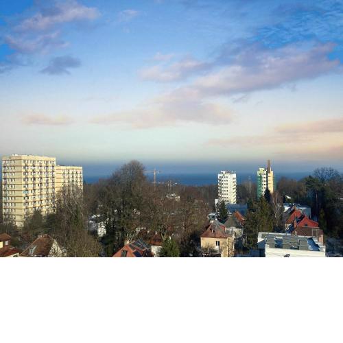 Apartament w Sopocie z widokiem na morze