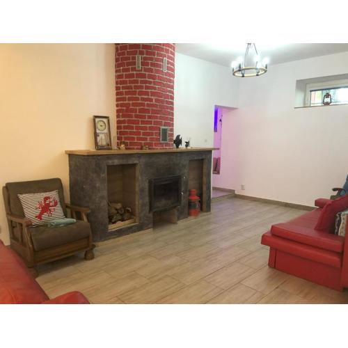 Apartament w Stegnie nad morzem na 10 osób. Sauna. Duży salon. Kominek.