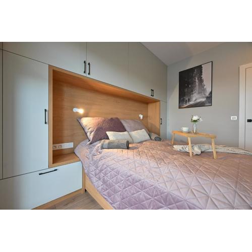Apartament w stylu Feng Shui na 10 piętrze z widokiem, bezpłatny parking, nowy budynek, dostęp na kod