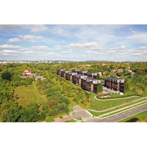Apartament Wietrznia z tarasem, ogródkiem, parkingiem, na prestiżowym osiedlu obok rezerwatu przyrody NEW!!!