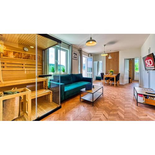 Apartament Winter Feel z prywatną SAUNĄ - 5D Apartments