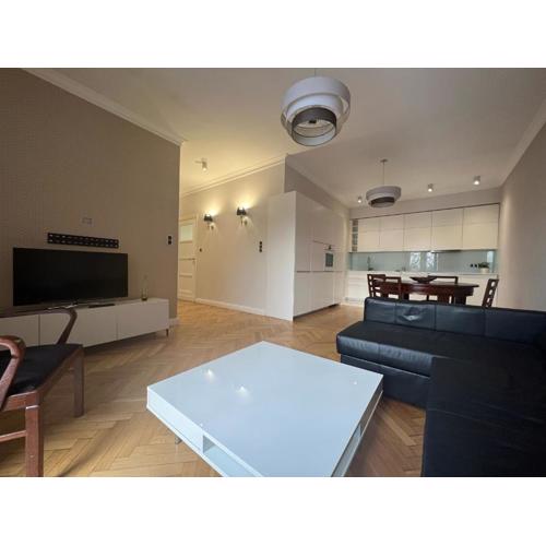 Apartament Wólczańska w stylu nowojorskim