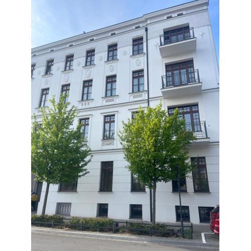 Apartament z antresolą w centrum Łodzi