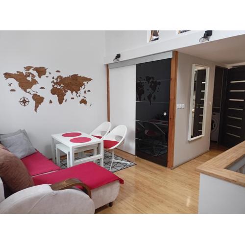 Apartament z antresolą