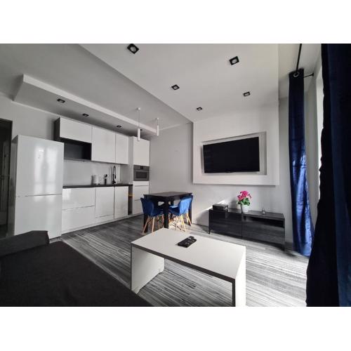 Apartament z kuchnią dla 4 osób w centrum Bydgoszczy