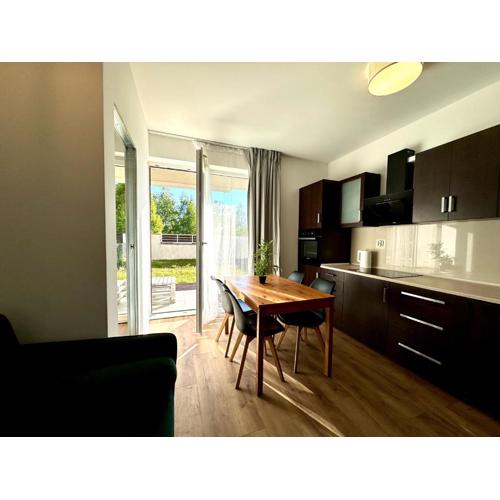 Apartament z ogrodem i parkingiem Gdańsk Południe