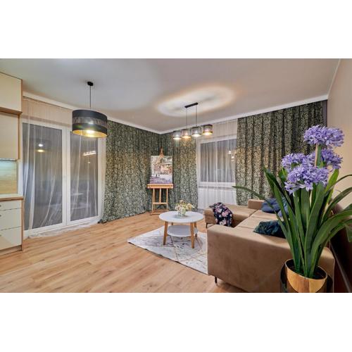 Apartament z ogrodem