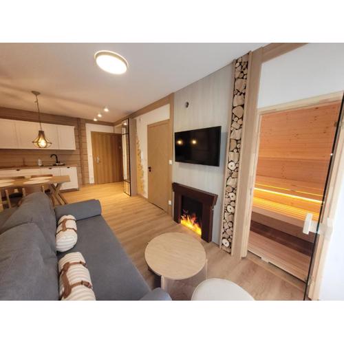 Apartament z prywatną sauną i widokiem na Tatry