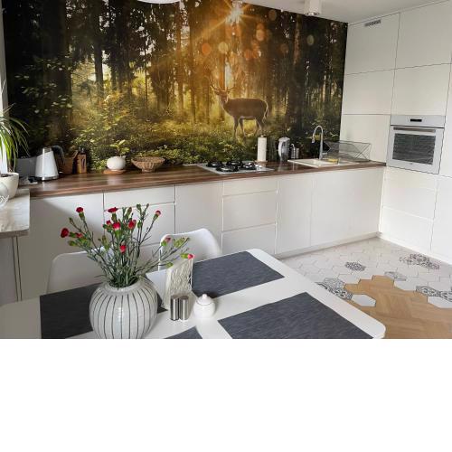 Apartament z tarasem przy parku