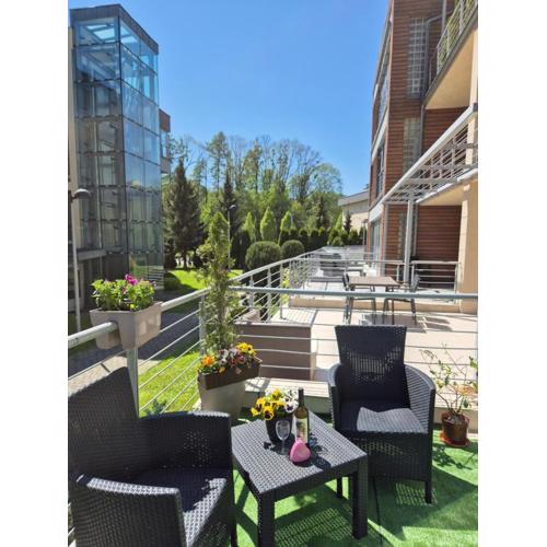 Apartament z tarasem Zeta Park