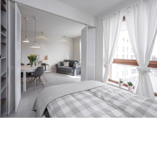 Apartament z widokiem na dworek