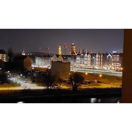 Apartament z widokiem na Motławę