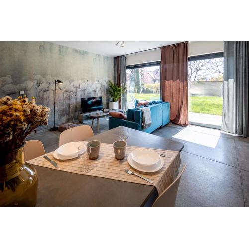 Apartament Zakatek z ogrodkiem i miejscem w garazu podziemnym