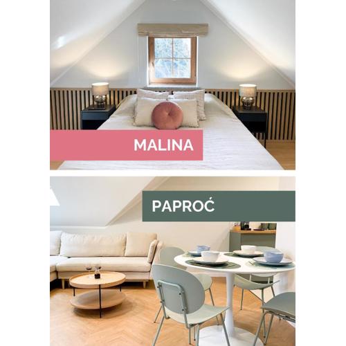 Apartamenty Paproć i Malina - 300 metrów do centrum