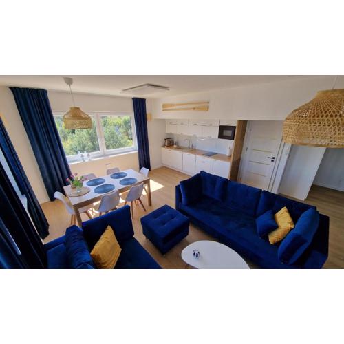 Apartamenty Róża Wiatrów 45B z dużym tarasem
