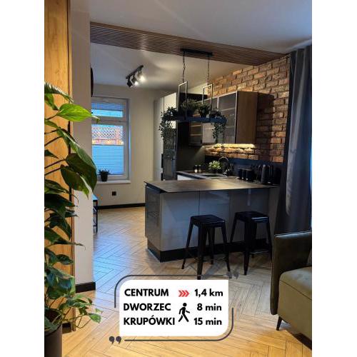 Apartamenty Szary Wilk - klimatyczne apartamenty blisko centrum - BEZPŁATNY PARKING