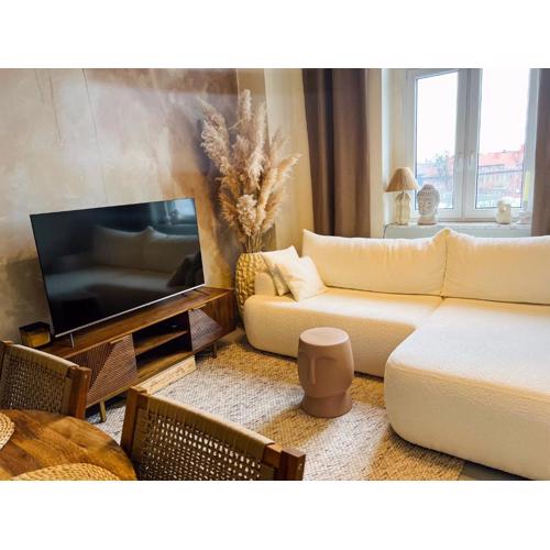 Apartement w stylu Wabi Sabi w centrum Raciborza