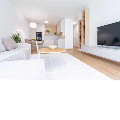 Apartmán Al-Garden s private garage parking free, 5 min pešo do centra
