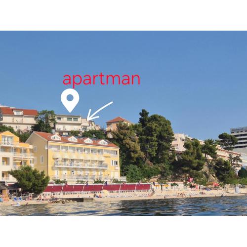 Apartman Lampić with beautiful sea view
