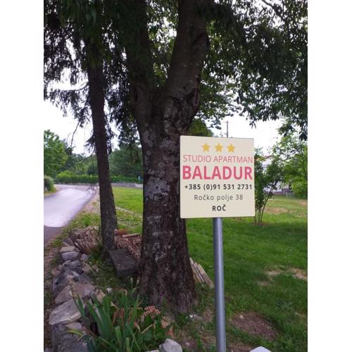Apartman studio Baladur