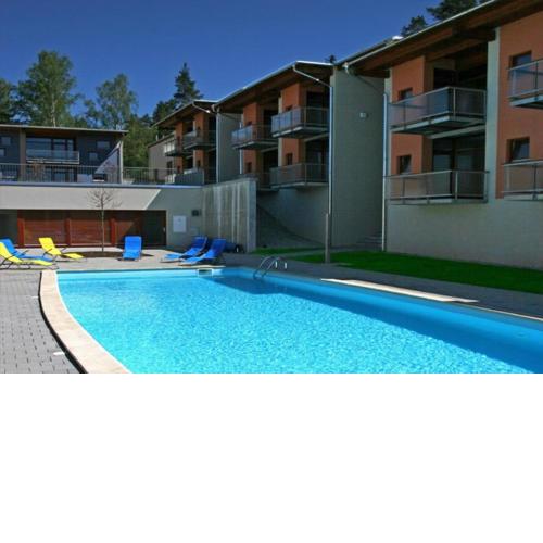 Apartmán v arealu Doky Lipno