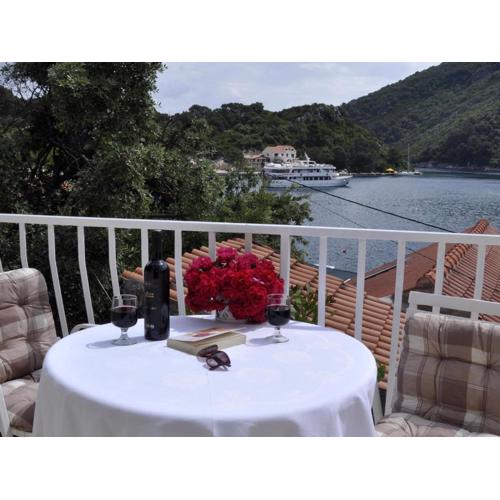 Apartment Danijela Mljet - Studio Apartment with Balcony and Sea View