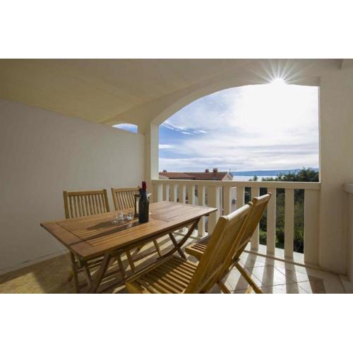 Apartment in Bol with sea view, terrace, air conditioning, WiFi 5121-4