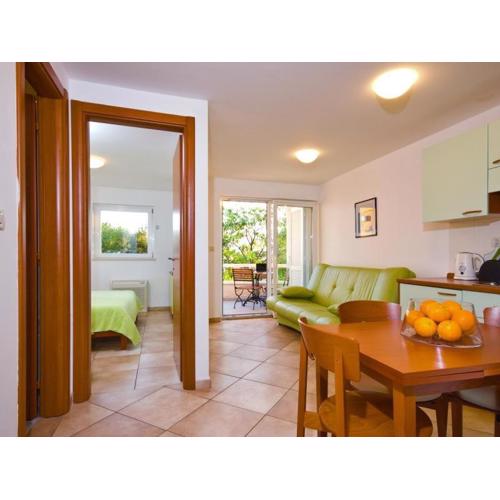 Apartment in Brela with sea view, terrace, air conditioning, WiFi 201-1