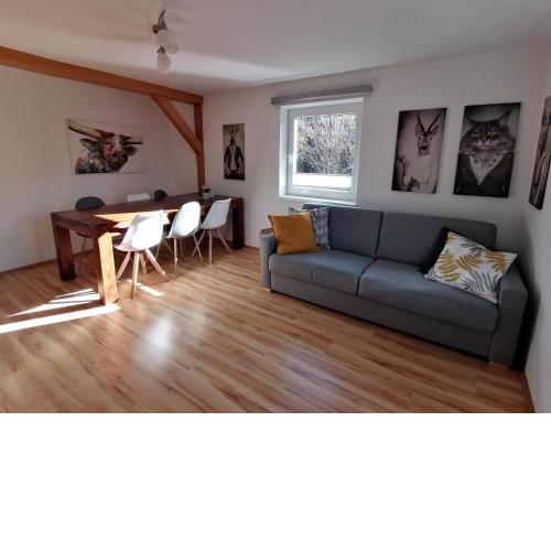 Apartment in Dienten with mountain views