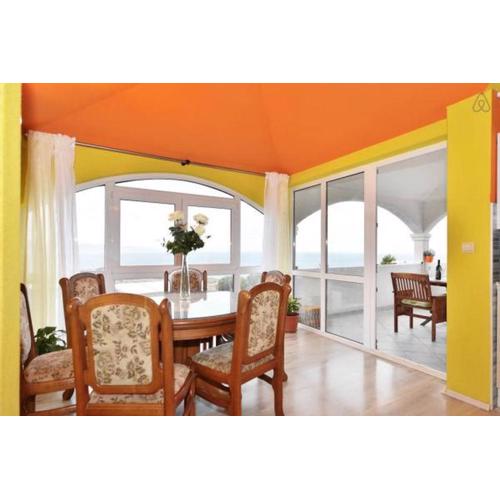 Apartment in Duce with sea view, terrace, air conditioning, WiFi 5063-1