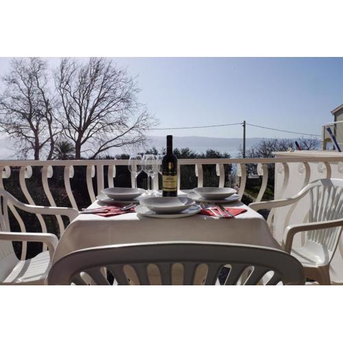 Apartment in Dugi Rat with sea view, balcony, air conditioning WiFi 5132-1