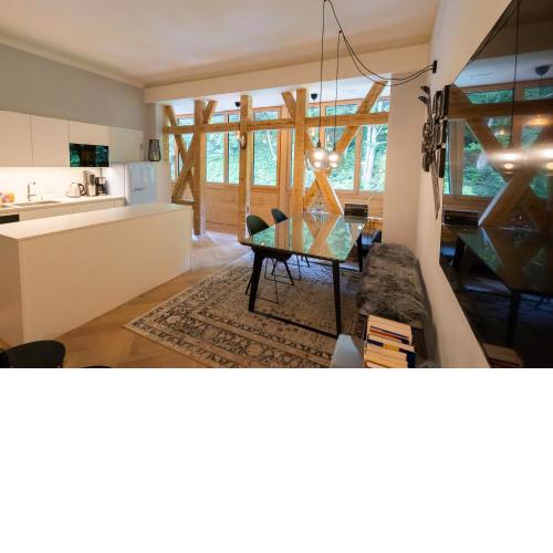 Apartment in historischer Villa mit Parkplatz