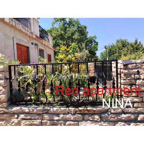 Apartment in Karin Gornji with sea view, terrace, air conditioning, Wi-Fi (4207-3)