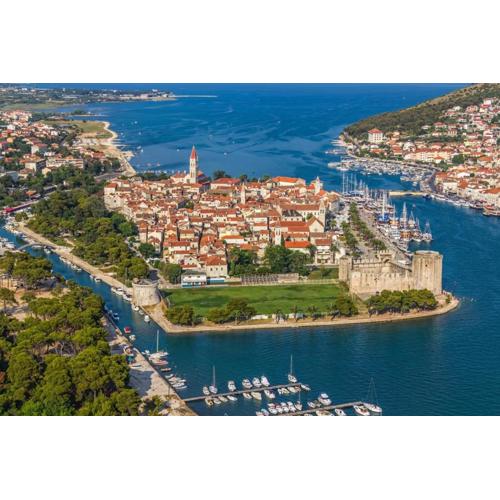 Apartment in Slatine with sea view, balcony, air conditioning, Wi-Fi (4782-1)