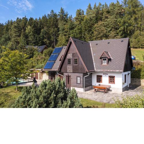 Apartment in Vidochov with pool