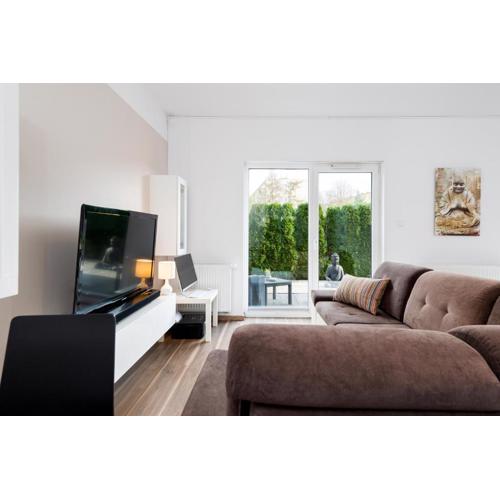 Apartment Kozielska z pięknym ogrodem i tarasem