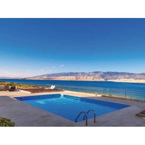 Apartment La Eva Pag - One Bedroom Apartment with Balcony and Sea view