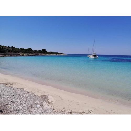 Apartment Lucija on the sandy beach